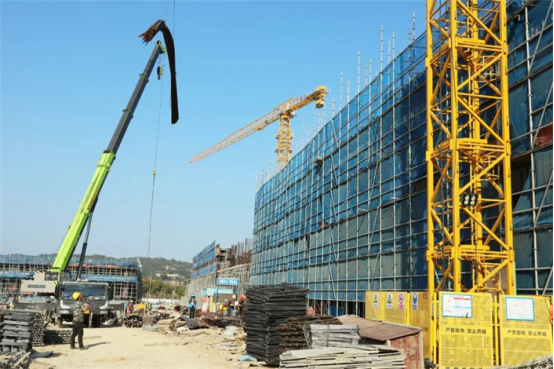 全力冲刺！betvictor伟德官网阳江水质净化中心项目建设稳步推进
